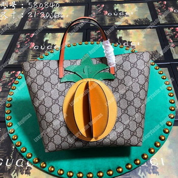Replica Gucci Children’s GG Tote with Pineapple