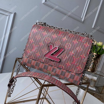 Replica LV Twist MM Monogram LV Pop Rouge