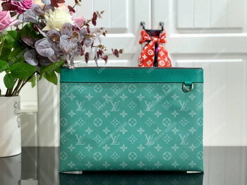 Replica LV Discovery Pochette Monogram Vert