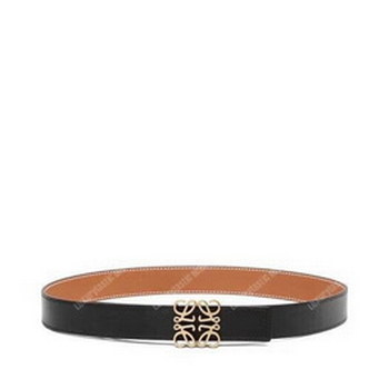 Replica Loewe Reversible Anagram Belt 4 Cm Brown
