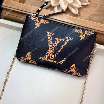 Replica LV Jungle Pochette Double Zip Giant Monogram