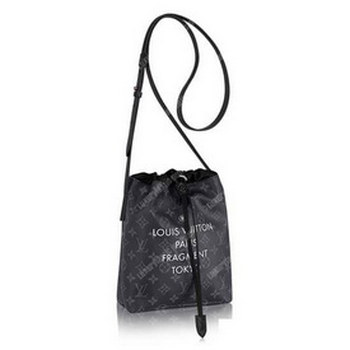 Replica LV Nano Bag Crossbody Bag Monogram Eclipse Canvas