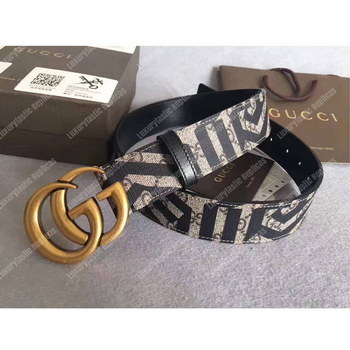 Replica Gucci GG Caleido Belt with Double G Buckle