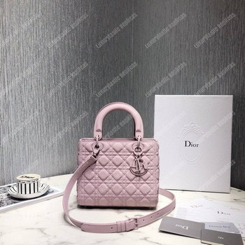 Replica Lady Dior Ultra Matte Medium Bag Pink