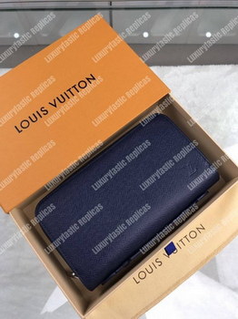 Replica LV Zippy XL Wallet Taiga Bleu Marine