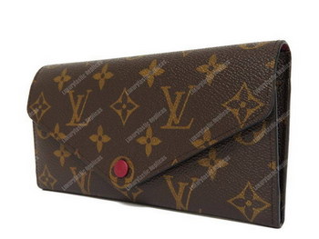 Replica LV Flore Wallet Fuchsia