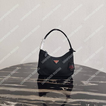 Replica Prada Re Edition 2000 Nylon Mini bag BlackRed