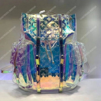 Replica LV Christopher Backpack GM Monogram Iridescent Prism