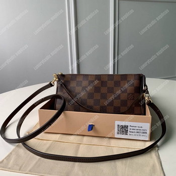 Replica LV Pochette Accessoires Damier Ebine