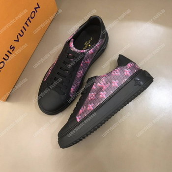 Replica LV Match up Sneaker Monogram Pop Pink