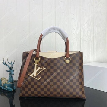 Replica LV Riverside Damier Baige
