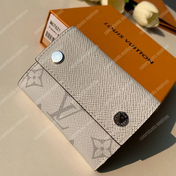 Replica LV Discovery Compact Wallet K45 Taiga Monogram Antartica