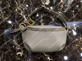 Replica Givenchy ID Bum Bag In Leather Grey
