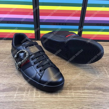 Replica Gucci Ace Dionysus Buckle Low Top Sneaker