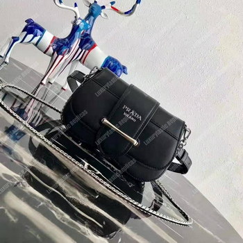 Replica Prada Sidonie Belt Bag Black