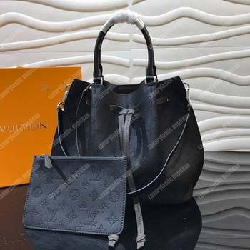 Replica LV Girolata Handbag Mahina Noir