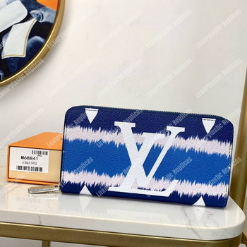 Replica LV Escale Zippy Wallet Bleu