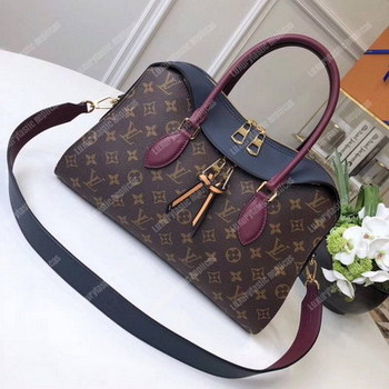 Replica LV Tuileries Bag Monogram Marine Bordeaux