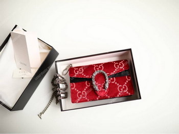 Replica Gucci Dionysus GG Velvet Super Mini Bag Red