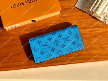 Replica LV Brazza Wallet Blue