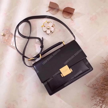 Replica Saint Laurent Medium Bellechasse Black Leather