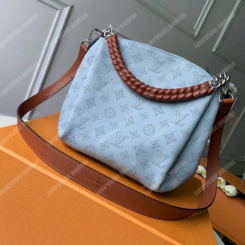 Replica LV Babylone Chain BB Mahina Bleu Horizon Pumpkin