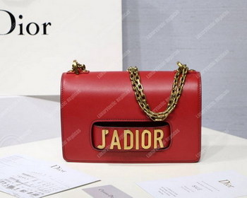 Replica J’Adior Calfskin Flap Bag Red