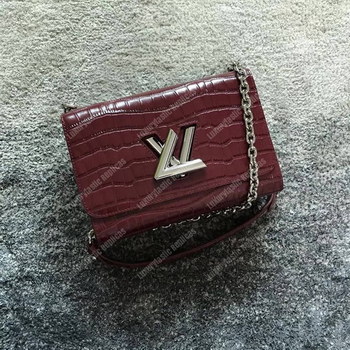 Replica LV Twist Bag MM Crocodilien Mat