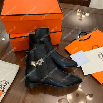 Replica Hermes Neo Ankle Boot Black