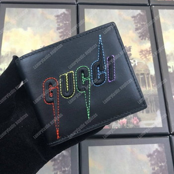 Replica Gucci Blade Embroidery Wallet
