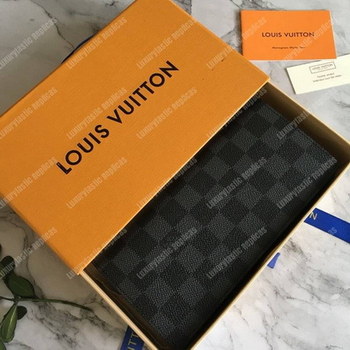 Replica LV Brazza Wallet Damier Graphite Canvas