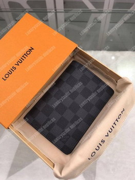 Replica LVWallet Damier Graphite Canvas