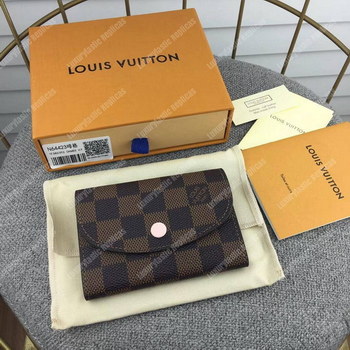 Replica LV Rosalie Coin Purse Damier Ebene
