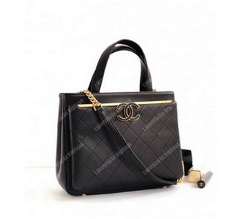 Replica Chanel Large Shopping Bag Black