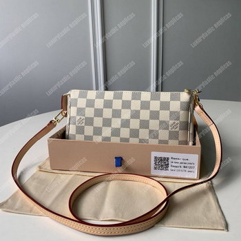 Replica LV Pochette Accessoires Damier Azur