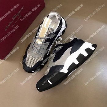Replica Salvatore Ferragamo Sneaker BlackGray