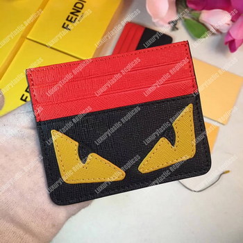 Replica Fendi Multicolour Card Case