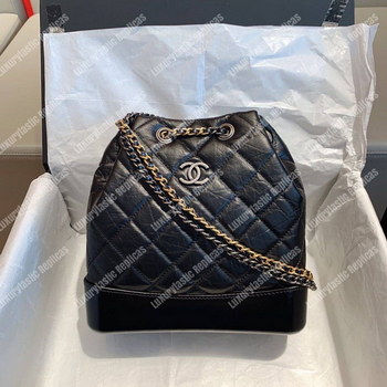 Replica Chanel Small Gabrielle Backpack Black