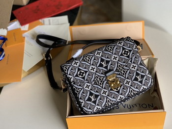 Replica Copy Louis Vuitton M57272 Since 1854 Pochette Metis Cowhide Leather Trim