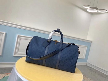 Replica Replica Louis Vuitton M44645 Keepall Bandouliere 50 Monogram Denim Nvprod