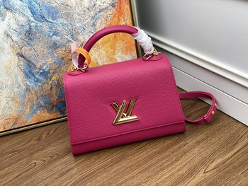 Replica Replica Louis Vuitton M57093 Twist One Handle MM Taurillon eather Pink