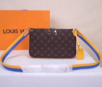 Replica Louis Vuitton M44053 Lorette Coated Monogram Canvas Exterior