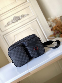 Replica Orignal Copy Louis Vuitton N40280 Men Ultra functional Utility Business Bag Comes in Damier Graphite Canvas