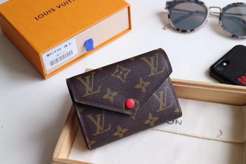 Replica Replica Louis Vuitton M41938 Women Victorine Wallet Monogram Fuchsia
