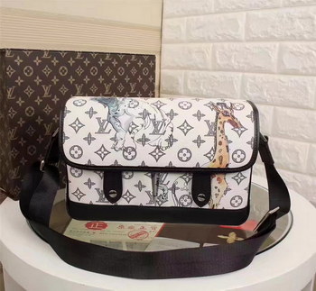 Replica Louis Vuitton M54248 Savane Men Messenger Bags Ecru