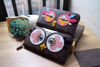 Replica Original Quality Louis Vuitton M62413 Adorable Bird Zippy Wallet Red