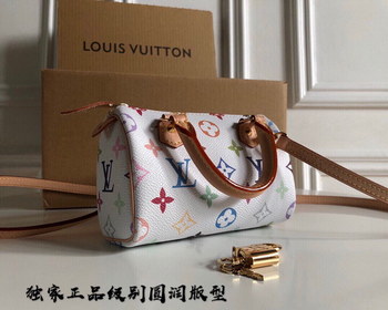 Replica Vintage Louis Vuittion M61252 Mini Speddy Hl Nano Hand Bag Monogram Multi 16cm