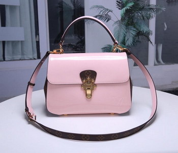 Replica Louis Vuitton M53355 Cherrywood Handbag and Removable Strap Monogram Canvas Rose Ballerine