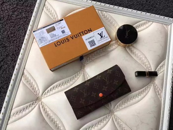Replica Louis Vuitton M41938 Victorine Monogram Canvas Wallet Orange