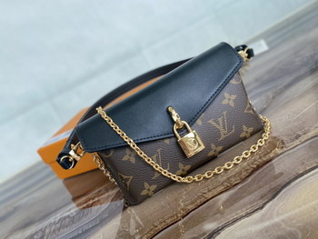 Replica Replica Louis Vuitton M80559 Padlock On Strap Monogram Coated Canvas and Cowhide Leather Black
